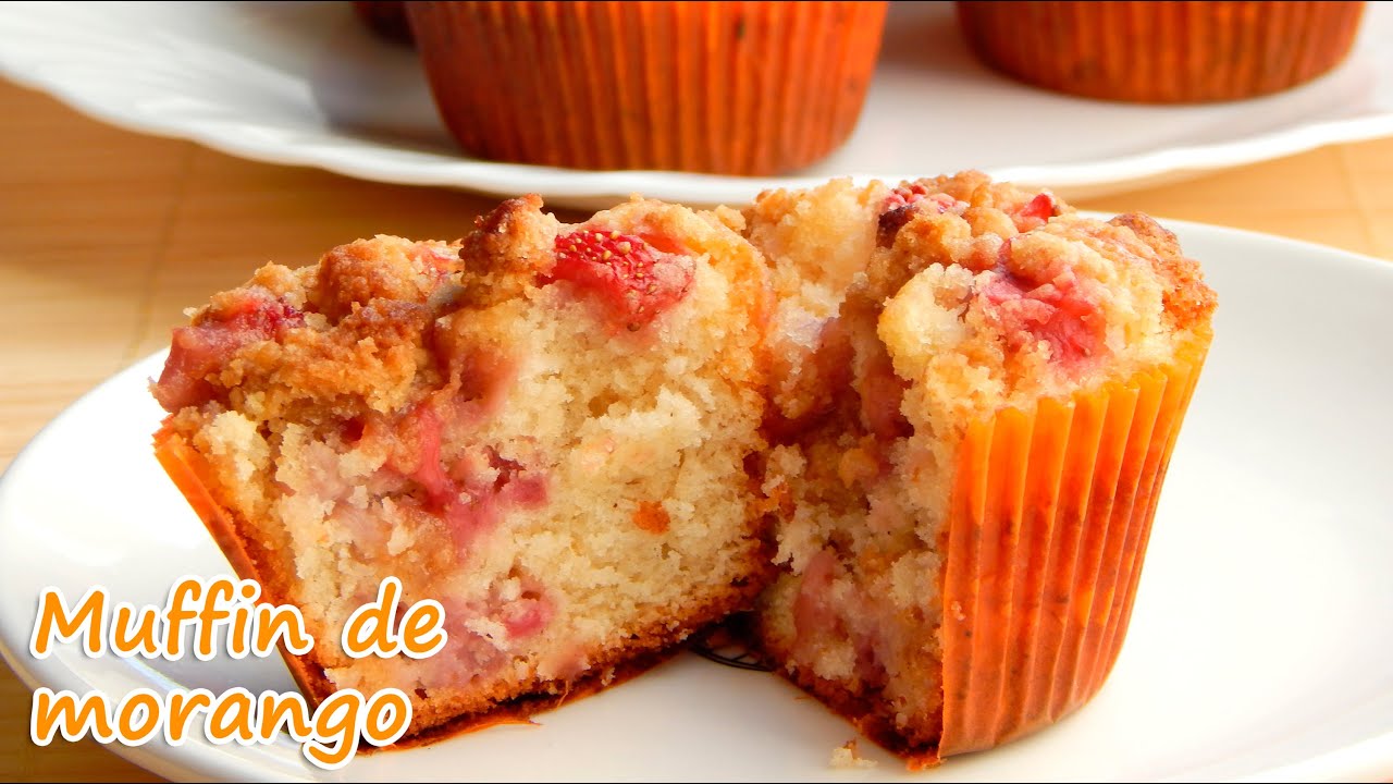 Muffin de morango