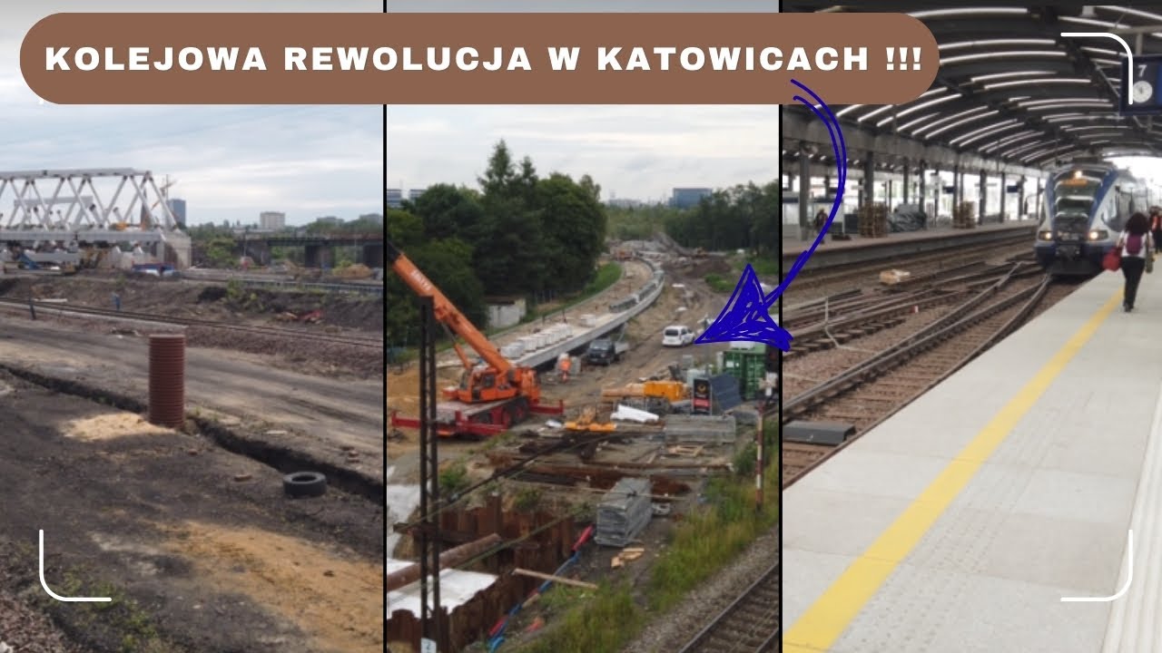 Przebudowa Katowickiego 🚆Węzła Kolejowego Lipiec 2025