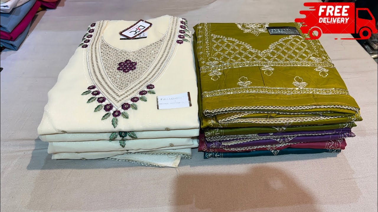 New Design! Cream Bandhej & Jam Cotton Suits | 7015529041