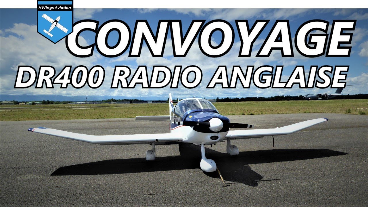 Retour du DR400 ! Convoyage en Anglais ! /PPL/ATC/GoPro