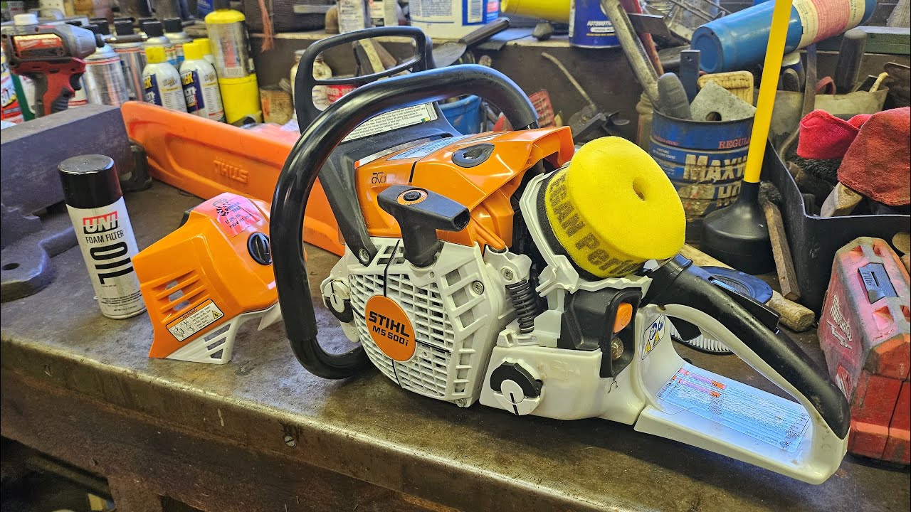 Stihl 500i Egan Performance Air Filter - How to Install