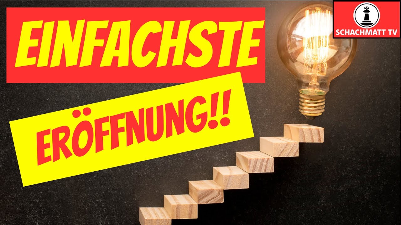 Die einfachste Eröffnung: LEICHT zu lernen, SCHWER zu schlagen! (Live im Einsatz)