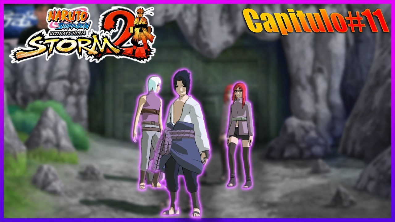 Tiempo atrás Naruto Ultimate Ninja Storm 2: Sasuke esta reuniendo a los miembros de taka