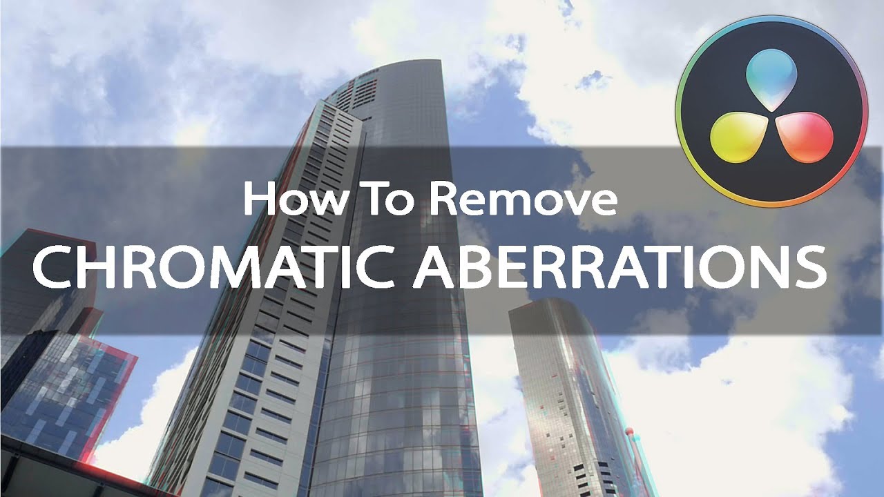 How To Remove Video Fringe/Chromatic Aberration In Davinci Resolve 15