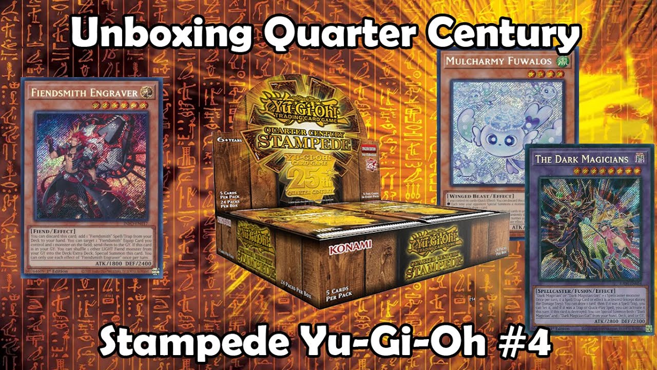 Unboxing Quarter Century Stampede Yu-Gi-Oh! Parte 4