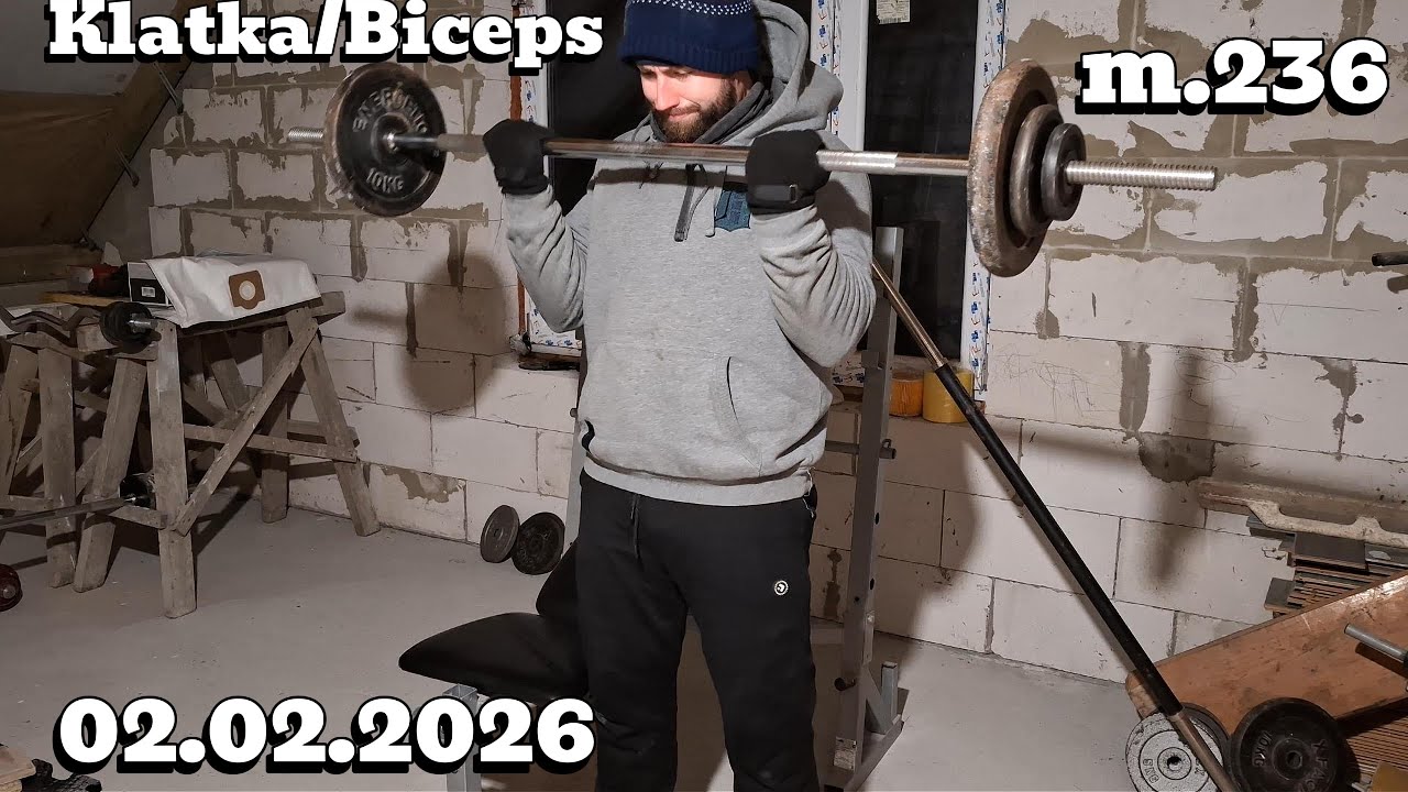 Droga płatkowo-kukurydziana. Trening Klatka/Biceps