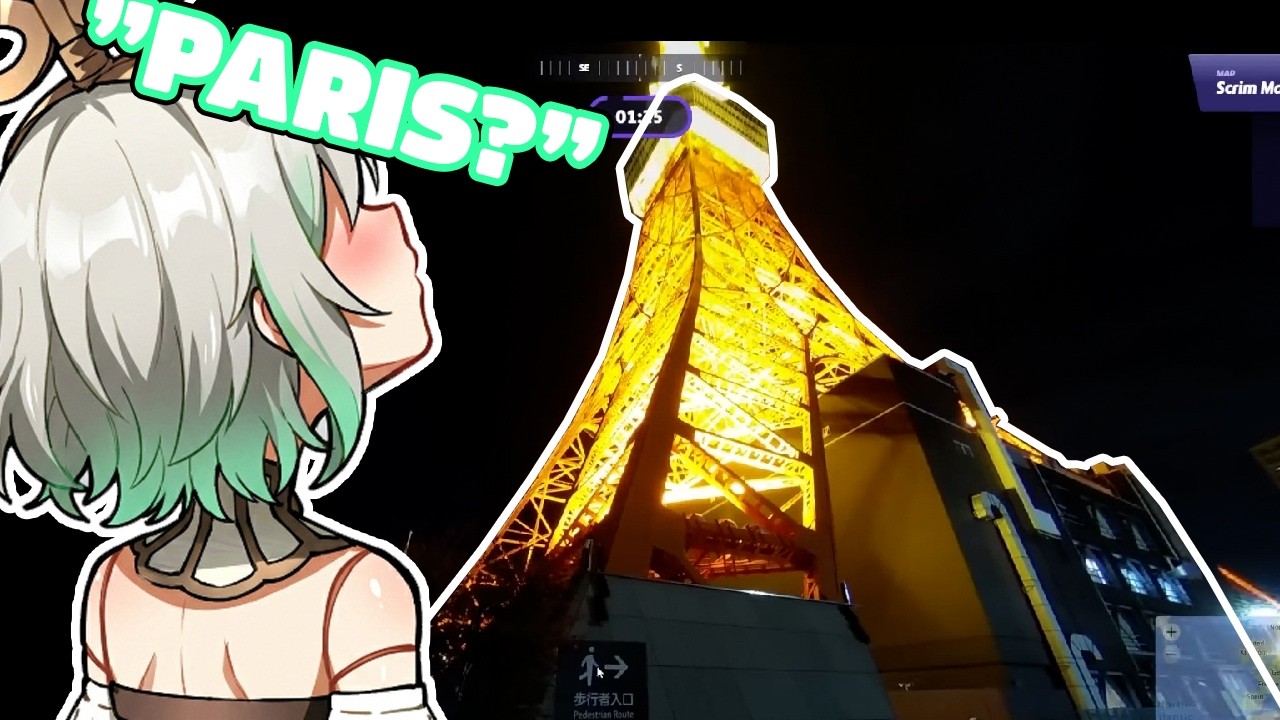 SHE THOUGHT SAILOR MOON WAS IN FRANCE