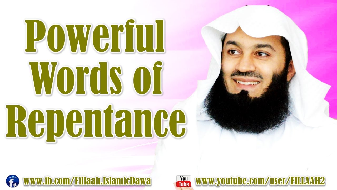 Powerful Words of Repentance - Mufti Ismail Menk - NEW January 04, 2017