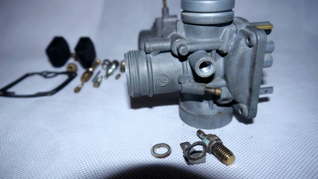 Yamaha 125cc Carburettor Strip down and Rebuild