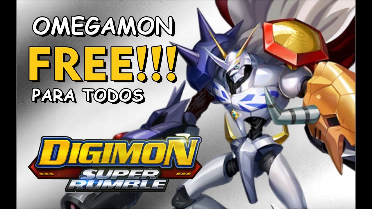 Omegamon GRATÍS para todos!!! (Digimon Super Rumble)