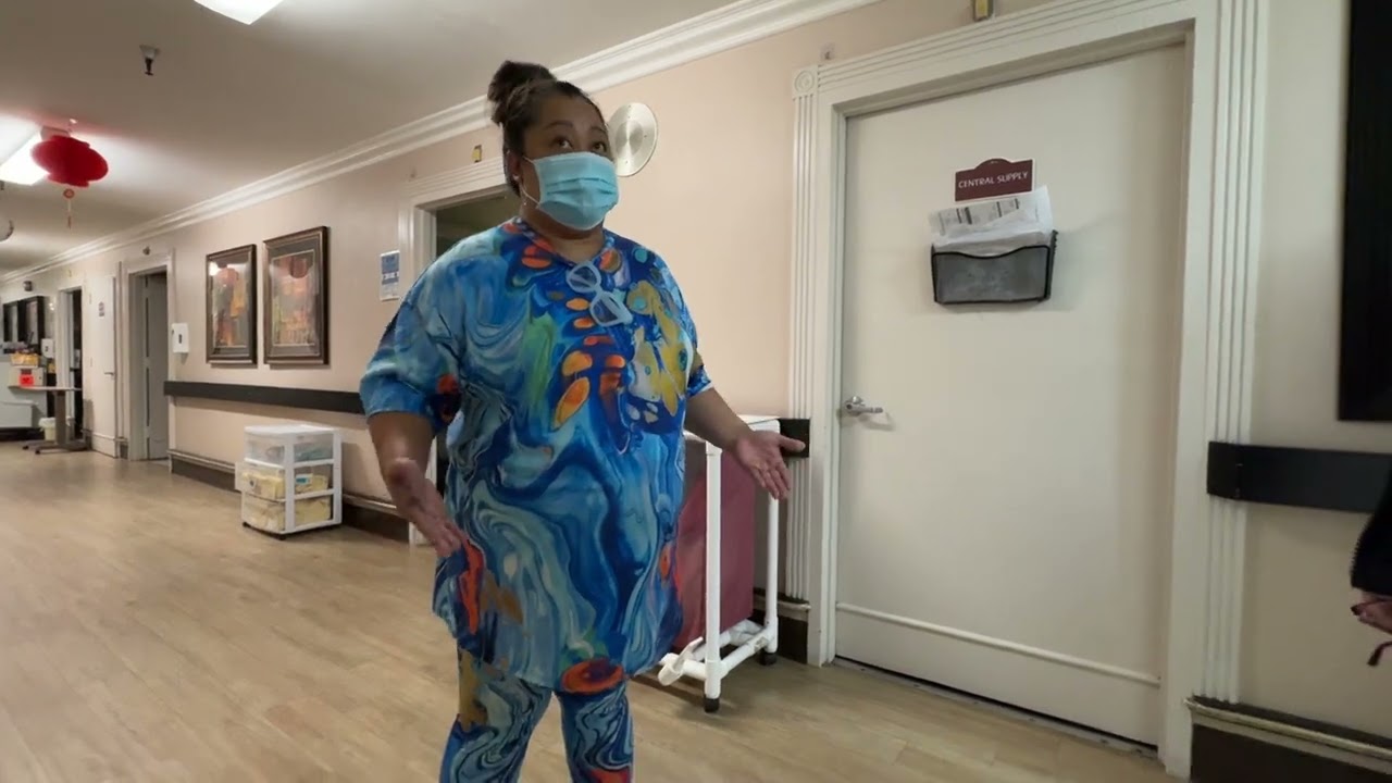 Touring a skilled nursing facility called Garden Grove Post Acute in Garden Grove, CA for our mom 👩