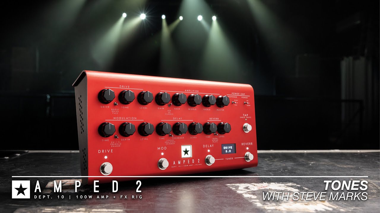 Hear the Dept. 10 AMPED 2 | 100W Amp & Effects in a Pedal | Blackstar