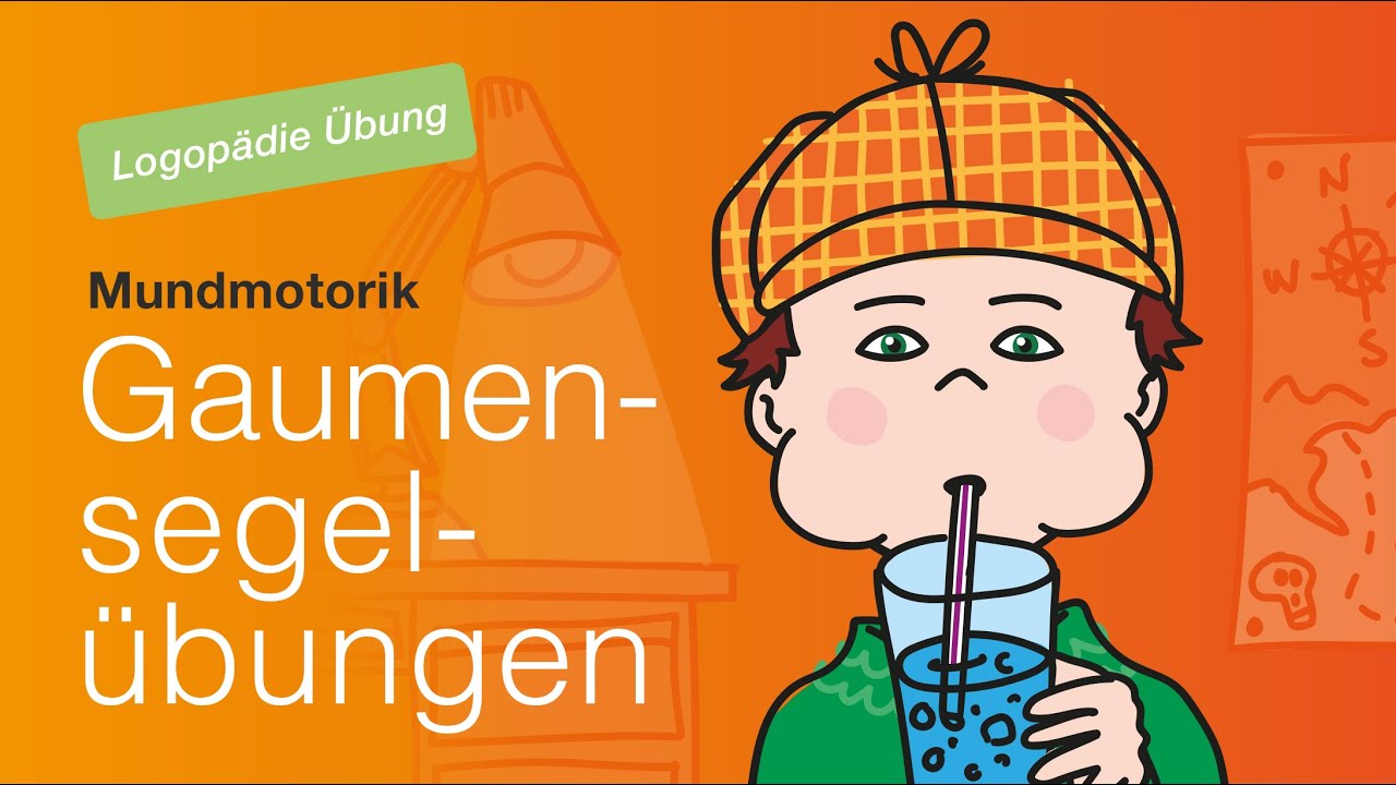 Mundmotorik Training für Kinder – Gaumensegelübungen