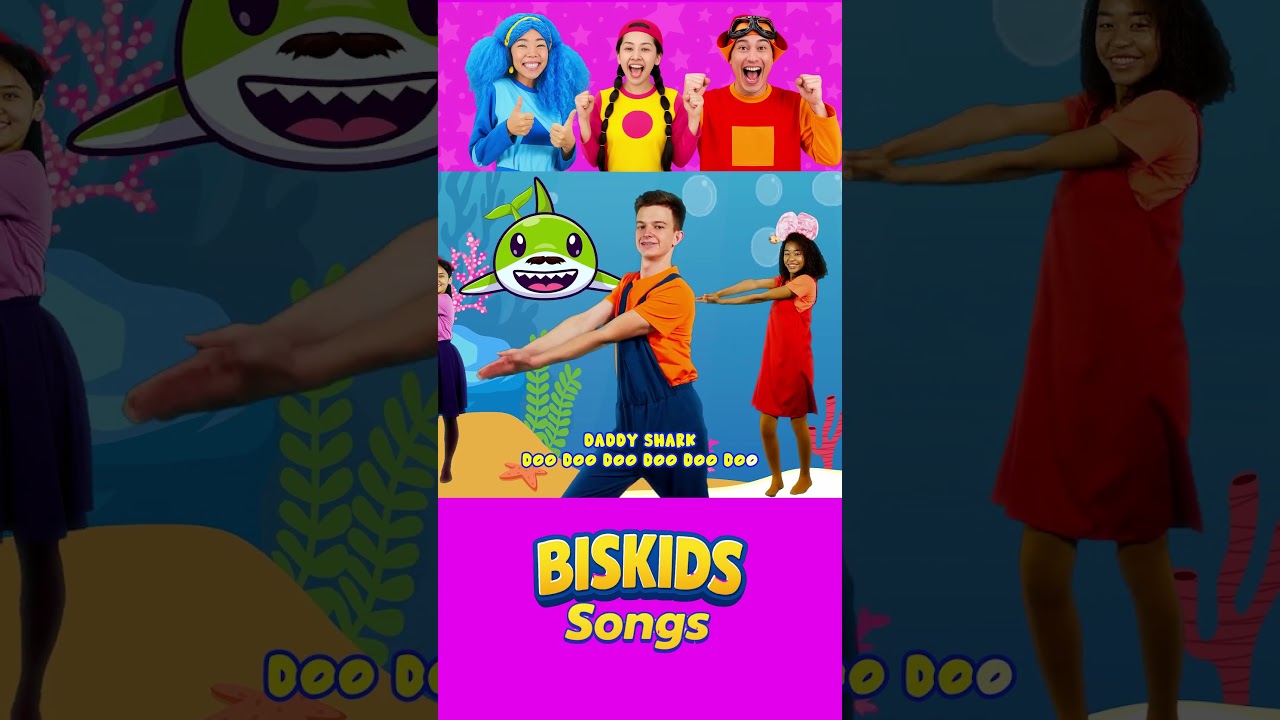 Baby Shark Song | Baby Shark Doo Doo Doo | Biskids Songs For Kids & Nursery Rhymes #kidssongs