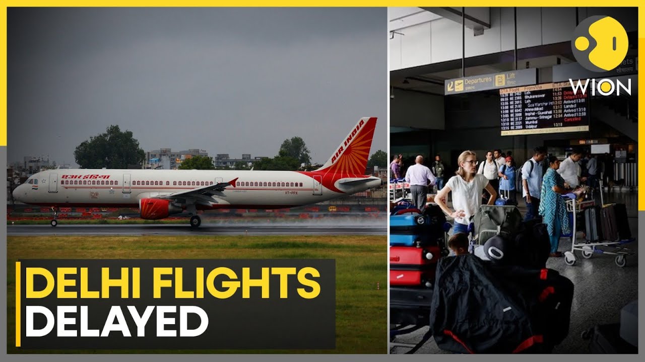 Delhi IGI Airport Faces Massive Flight Delays Amid ATC System Failure | WION