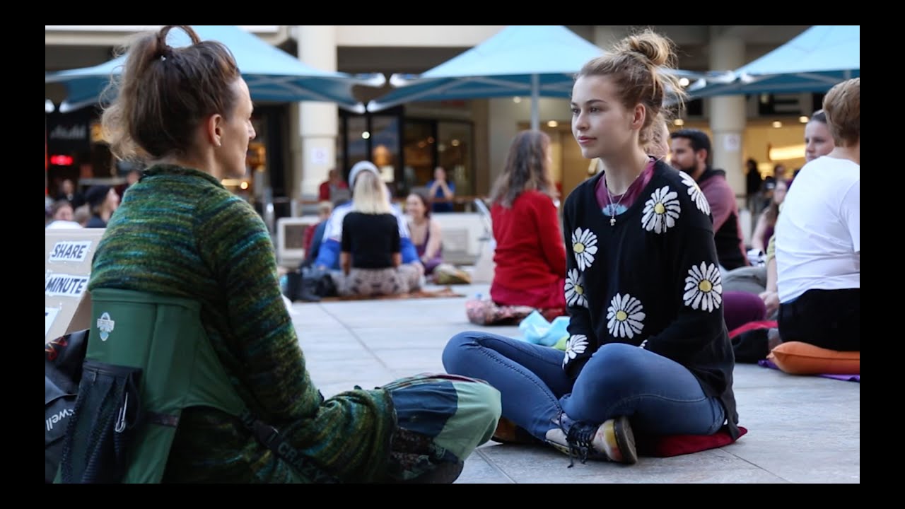 Perth's Biggest Eye Contact Experiment 2015