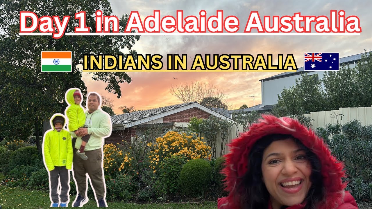 Our 1st day in Adelaide Australia ll Indians in Australia ll South Australia.