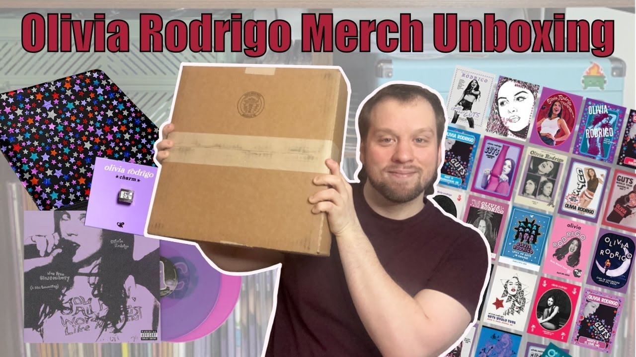 OLIVIA RODRIGO GUTS TOUR Trading Card UNBOXING (+ more)