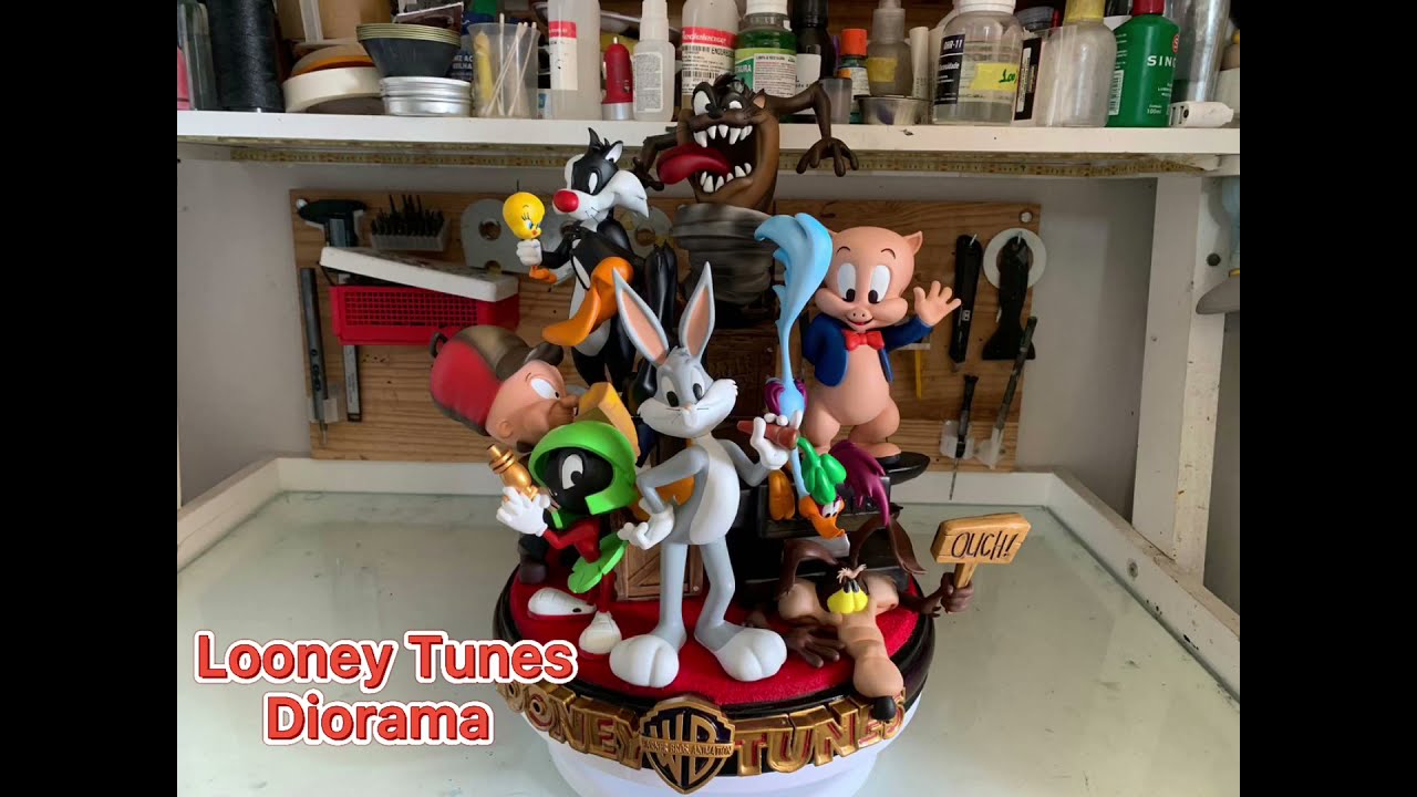 Looney Tunes Diorama - Escala: 1/8 - Custom 3D: Studio MMKsculpts