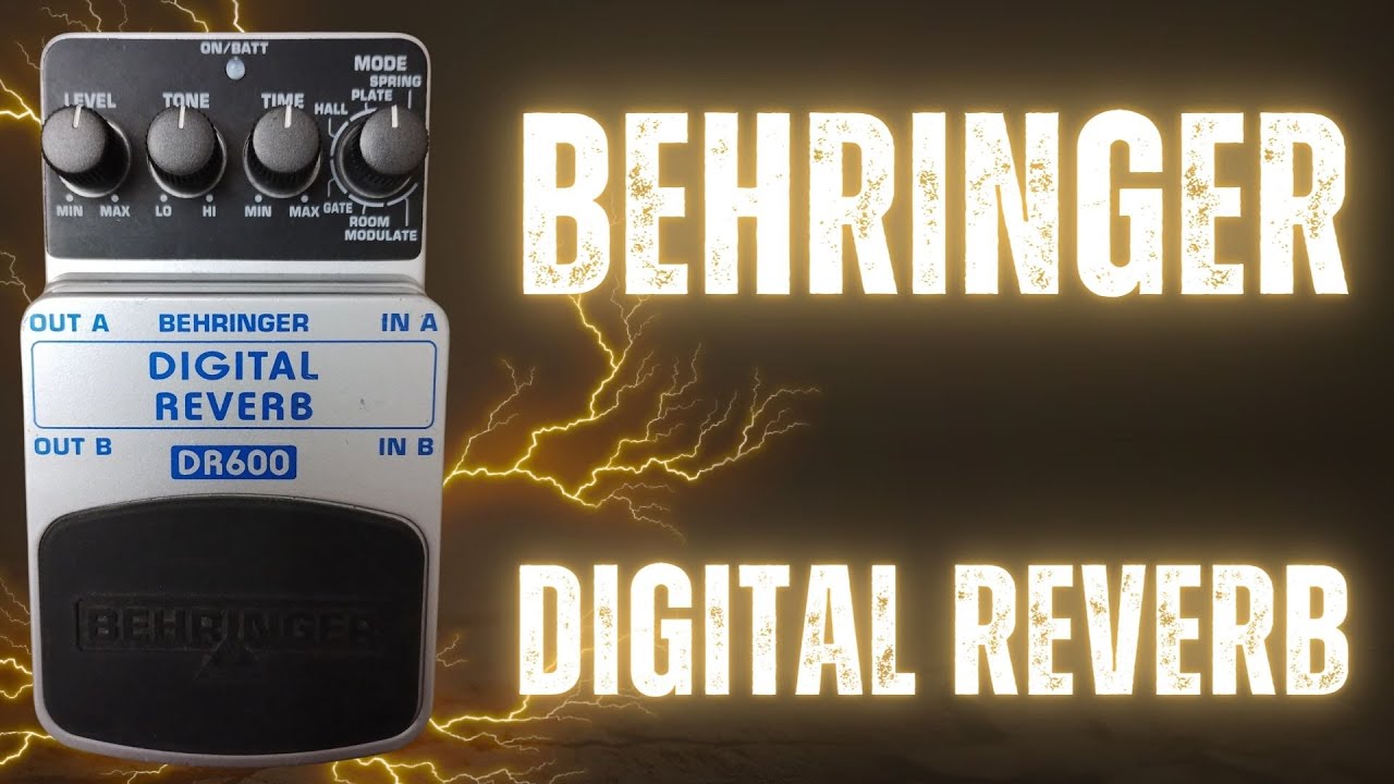 Behringer DR600 Digital Reverb