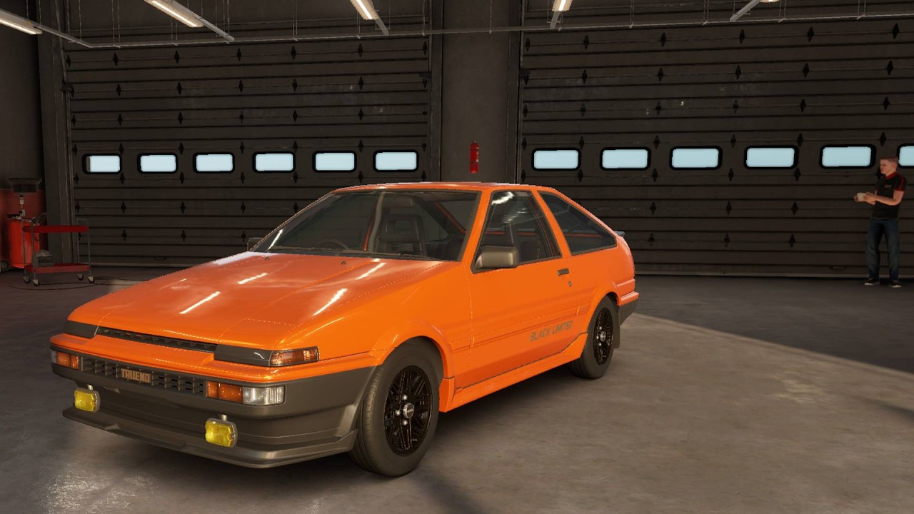 ACEvo - 16v ae86 doing its thing, on the ring!!!