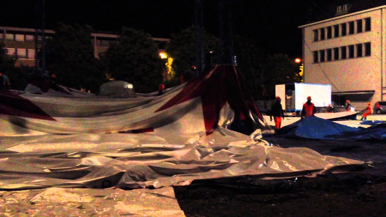 Circus KNIE d&eacute;montage Solothurn 2014 (15)