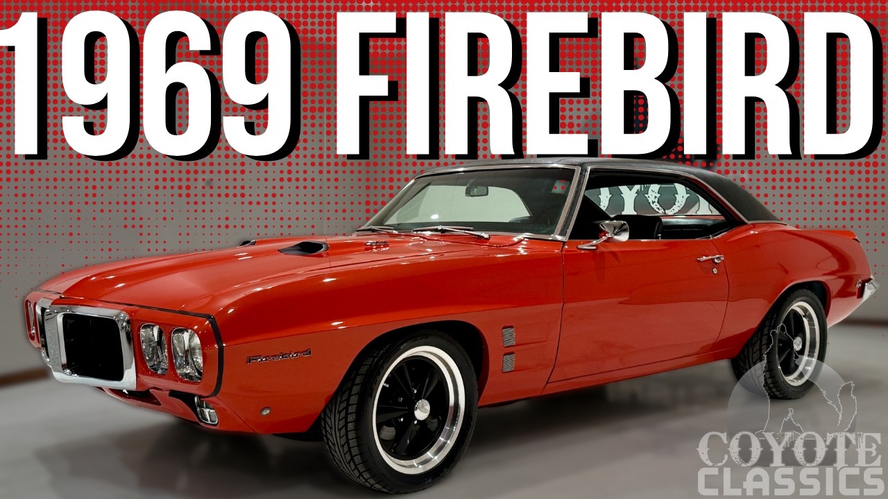Pontiac Firebird 1969 года выпуска продается за 49 995 долларов в Coyote Classics.