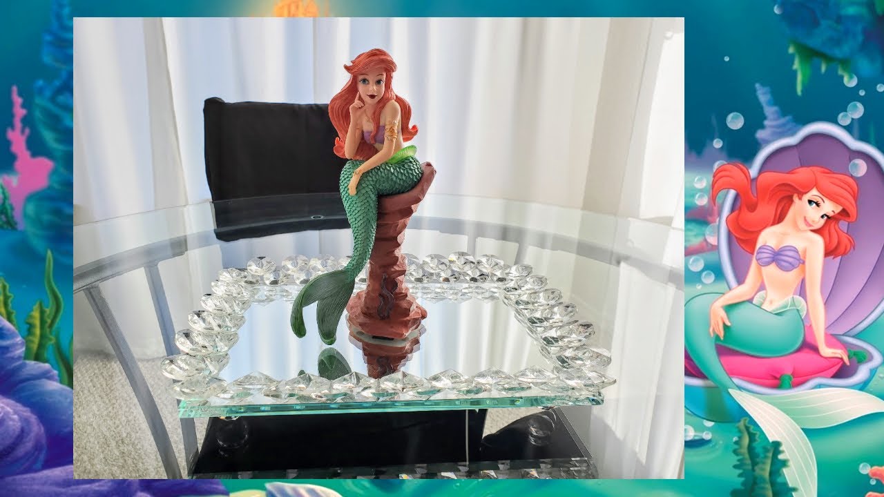 Ariel Figurine-Enesco Disney Showcase  Couture De Force Stone Resin (Review)🧜🏻