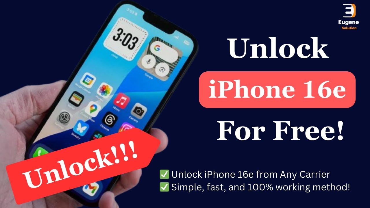 How to Unlock iPhone 16e | Unlock iPhone 16e from Any Carrier - 100% Working!