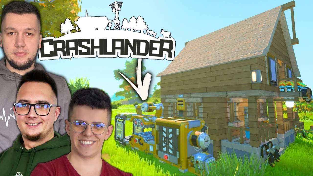 CRASHLANDER: SURVIVAL SCRAP MECHANIC #8😍 Misja od Bila & Budowa Pieca!😱 TANAS [MST]