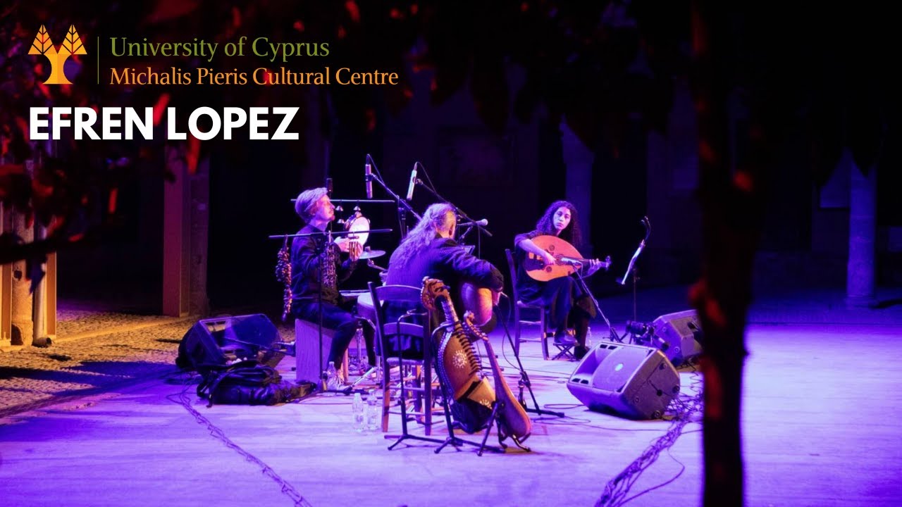 Efrén López, Yasamin Shahhosseini, Ruven Ruppik, 27th Cultural Festival, University of Cyprus – 2024