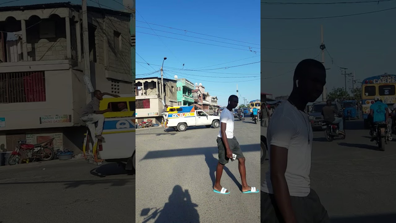 De kafou ST philomène a boulevard cap-haïtien. èske okap bèl vre? 🤔🤔