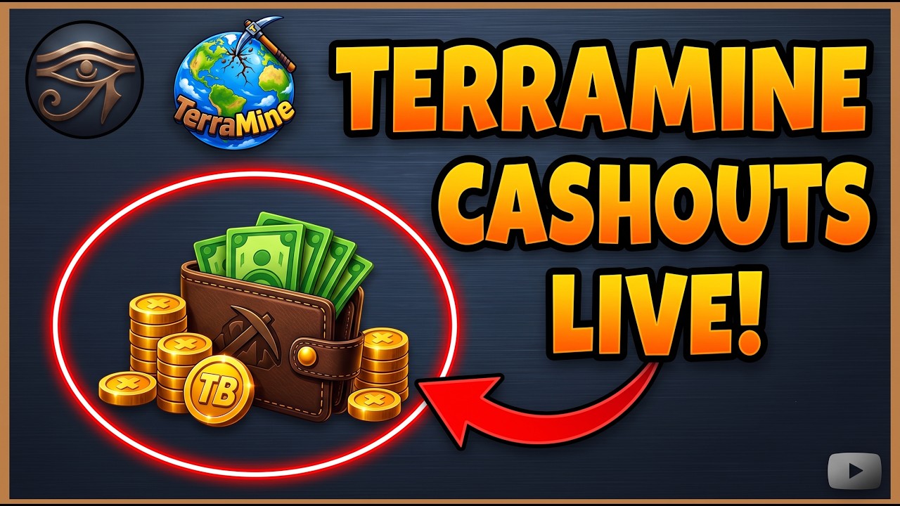 Вывод средств в TerraMine ОНЛАЙН!