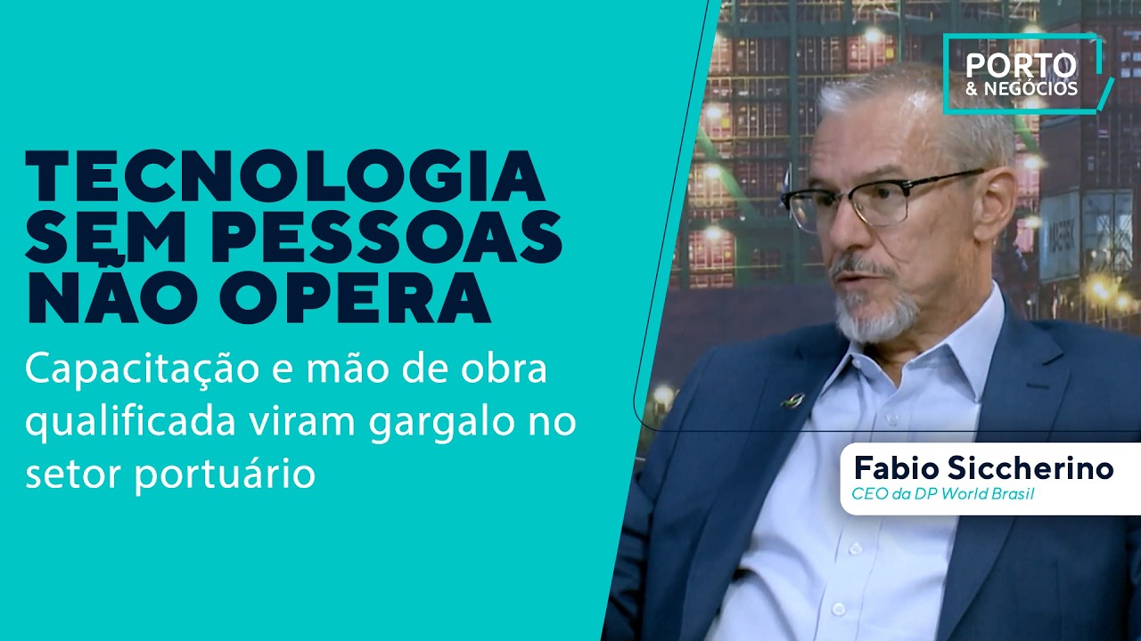 Automação nos Portos: O Maior Desafio Não é a Tecnologia, é a Mão de Obra