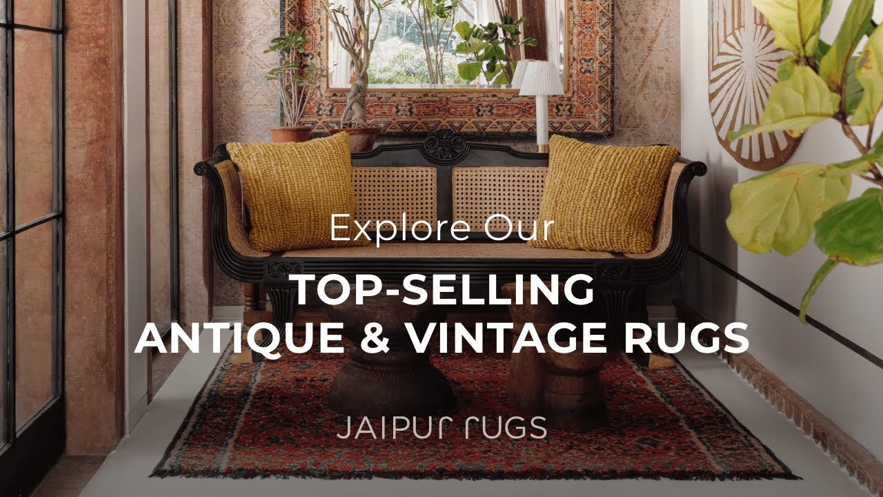 Discover the Timeless Beauty of Vintage & Antique Rugs || Jaipur Rugs