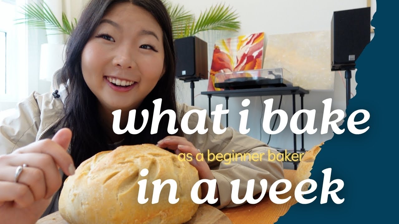 what I bake in a week (vlog!)
