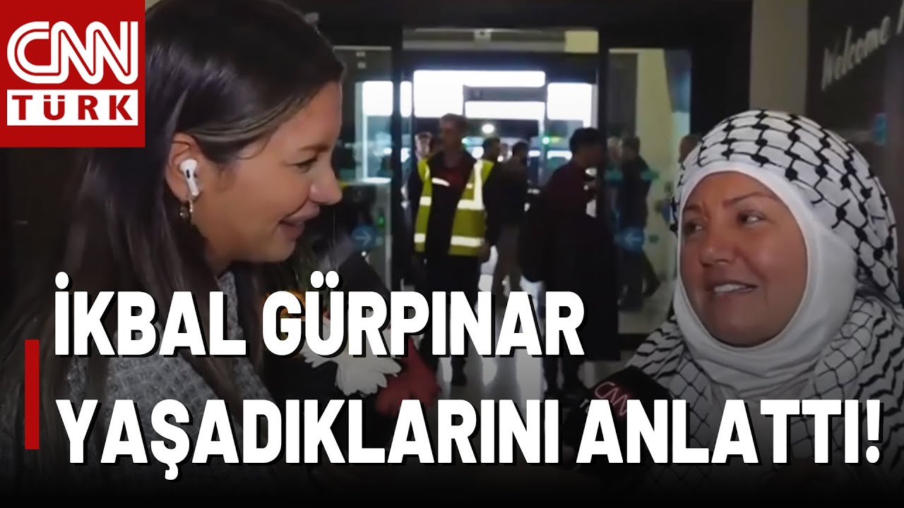İkbal Gürpınar İsrail'in Muamelelerini CNN TÜRK'e Anlattı! 