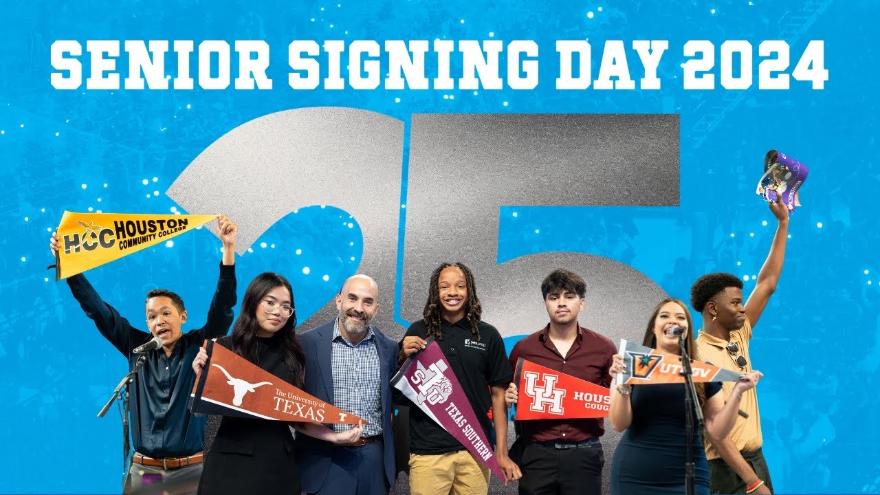 YES Prep Celebrates Senior Signing Day 2024