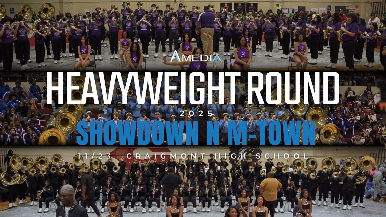 Cane Ridge, Whitehaven, Craigmont - Heavyweight Round | 2025 Showdown N M-Town | 4K 2160p 🔥🎥🎬‼️