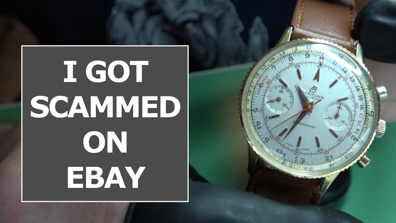 Vintage Breitling Chronograph Restoration: Converting Scam to Success