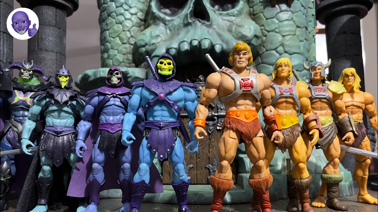 Every HE-MAN & SKELETOR in The Masterverse! Masters Of The Universe Comparison Action Figure Review