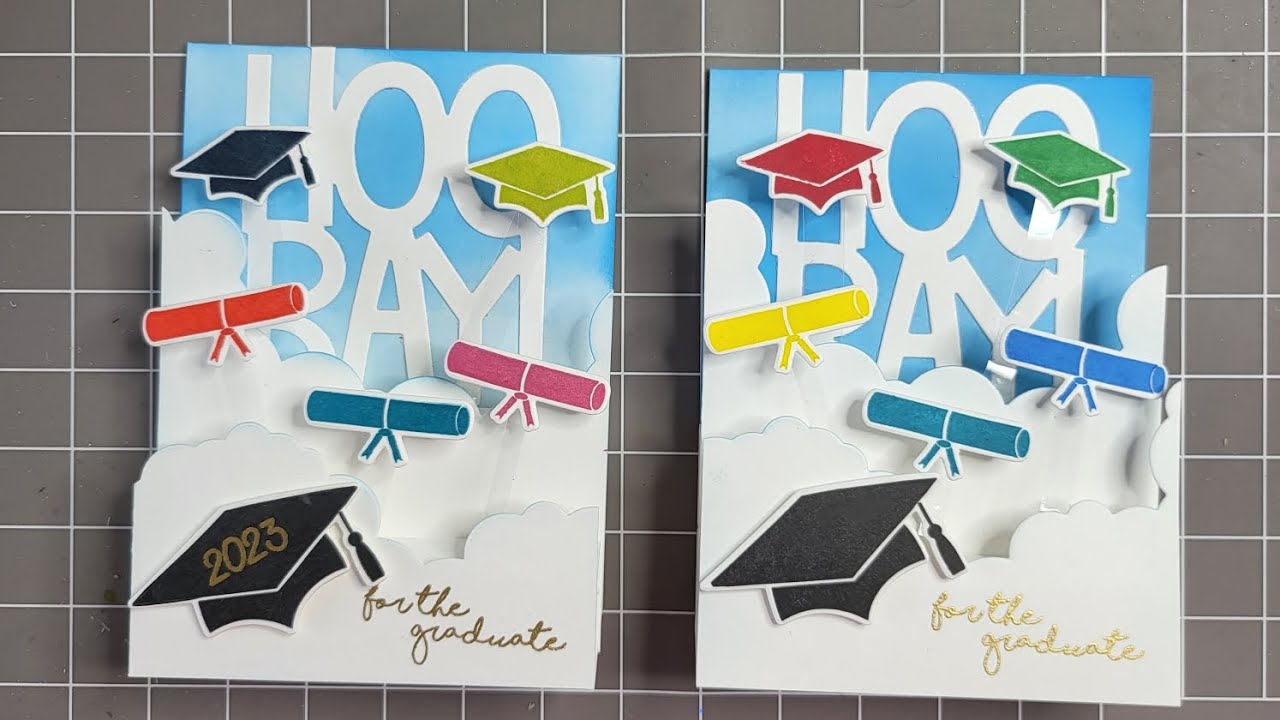 Gina K hats off floating graduation hat #59 #unfold
