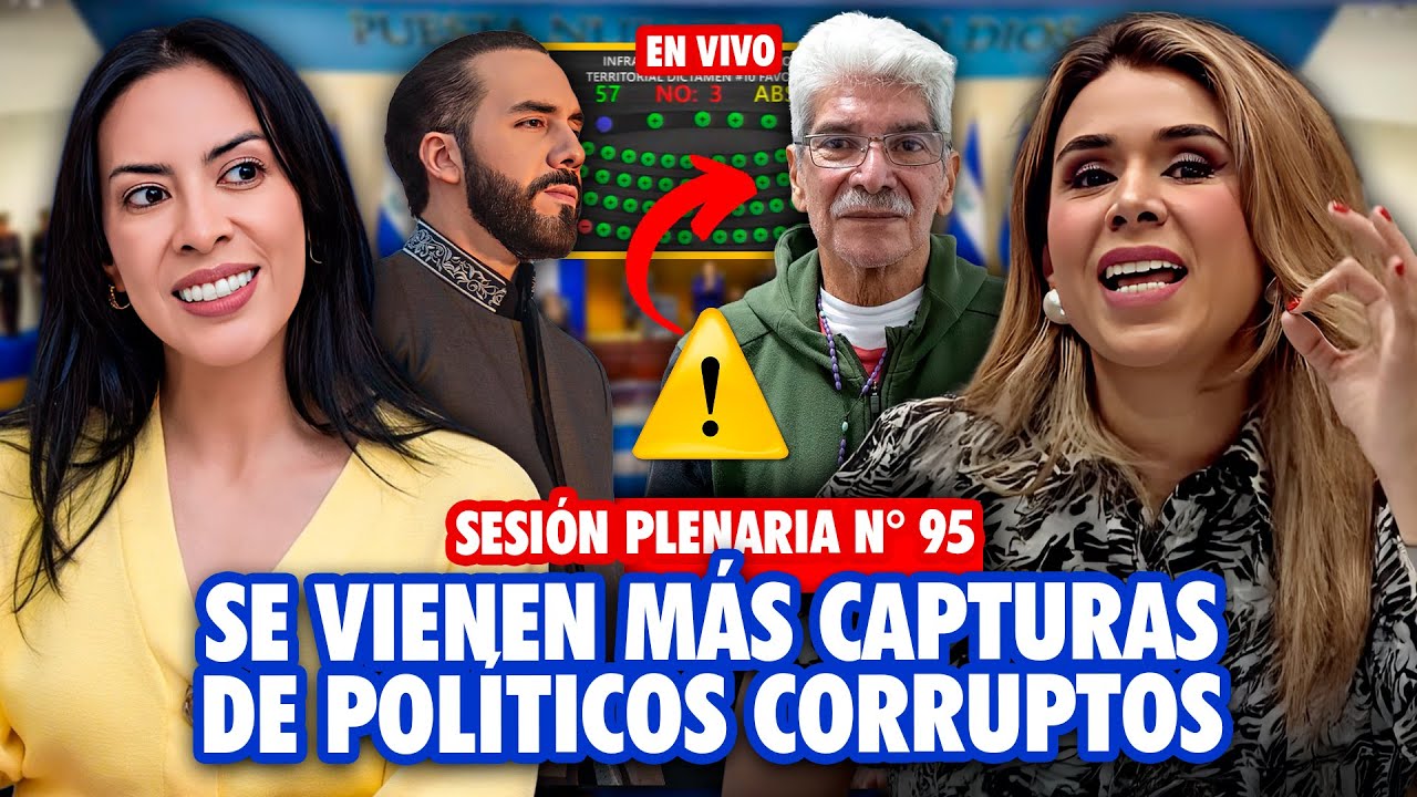 🚨 EN VIVO: Sesión Plenaria N° 95 - Diputados de ARENA exijen la liberación de Norman Quijano