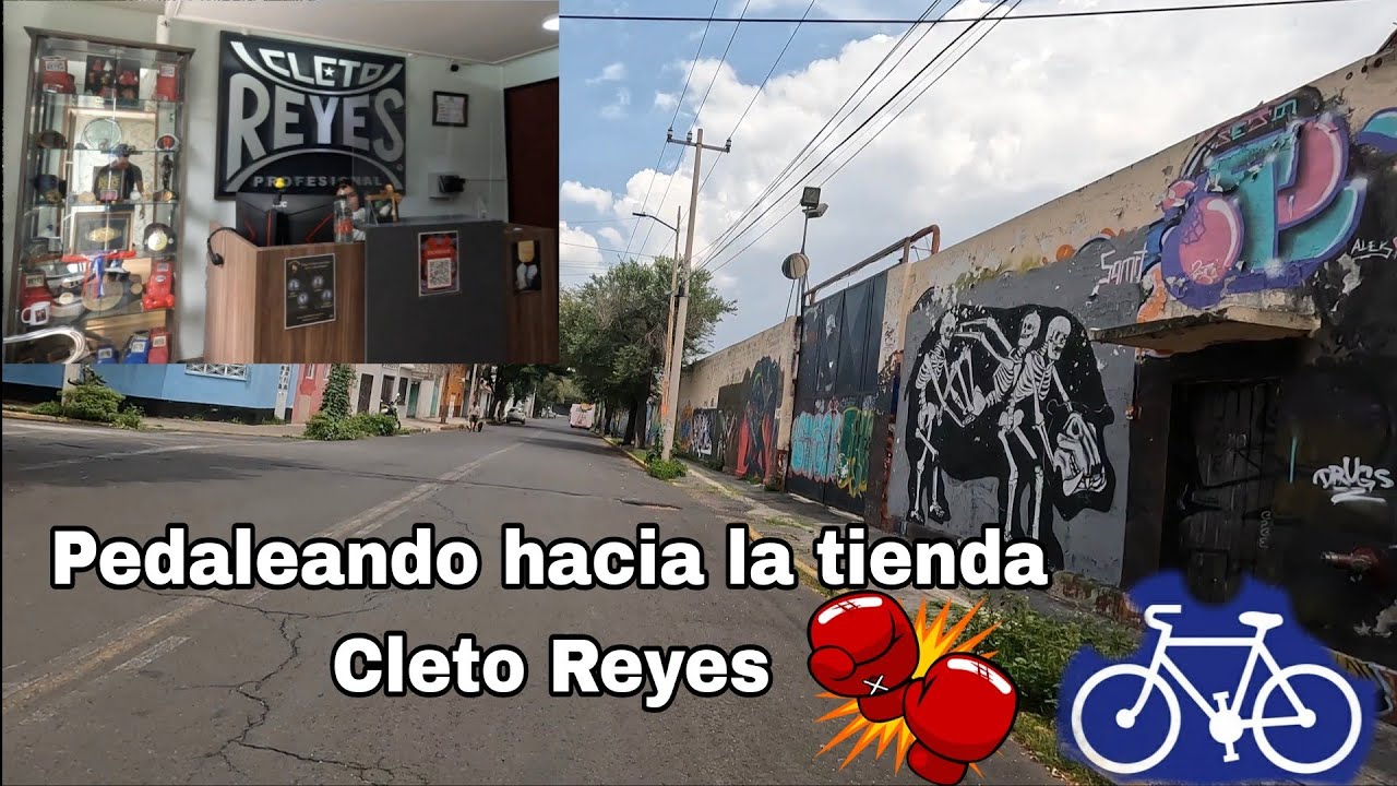 Pedaleando hacia la tienda Cleto Reyes 🥊 CDMX
