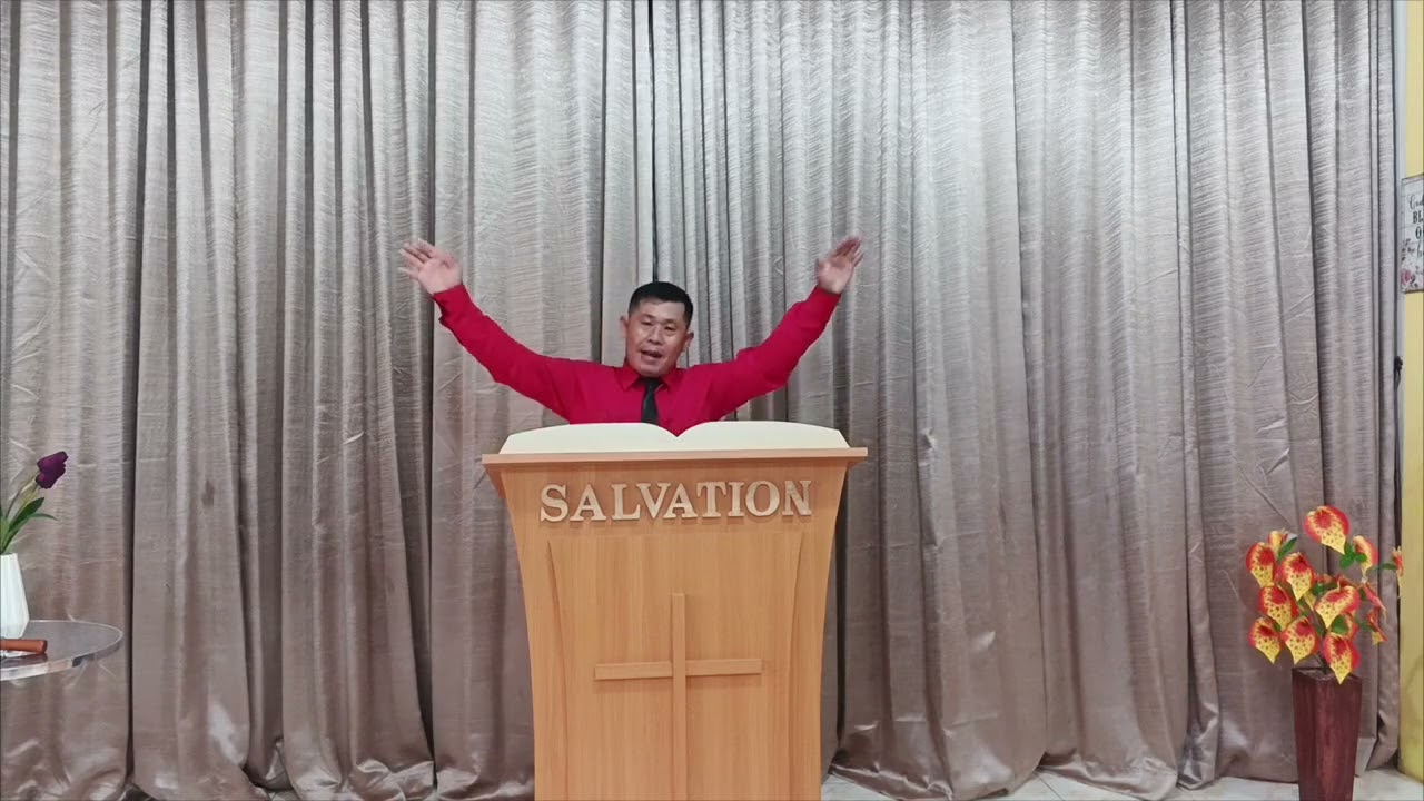 1 Petrus 3:8-12, Thema : Mengasihi Khotbah : pak Ev. Faozan Gulo.