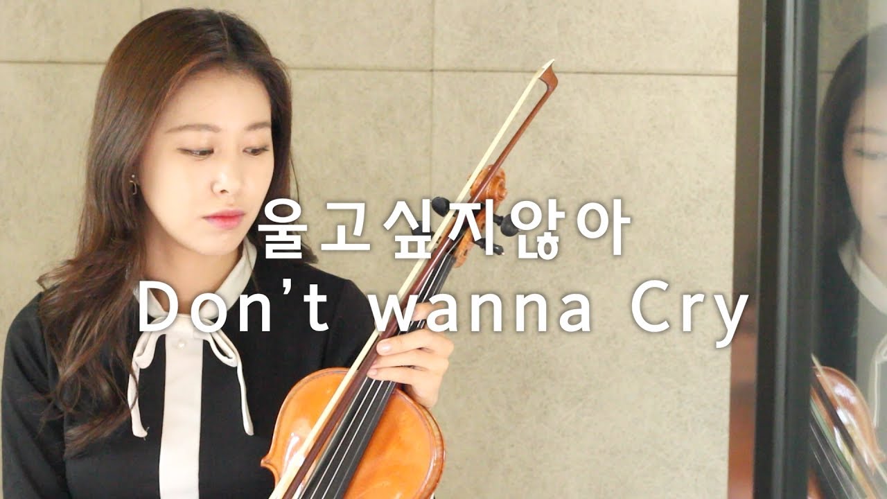 세븐틴(Seventeen)_울고싶지않아(Don't wanna cry) 바이올린연주(Violin Cover)