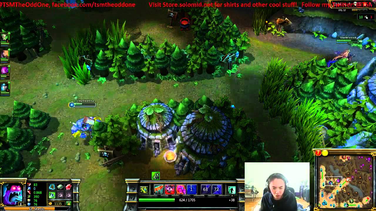 TSM The OddOne - Dr Mundo jungle