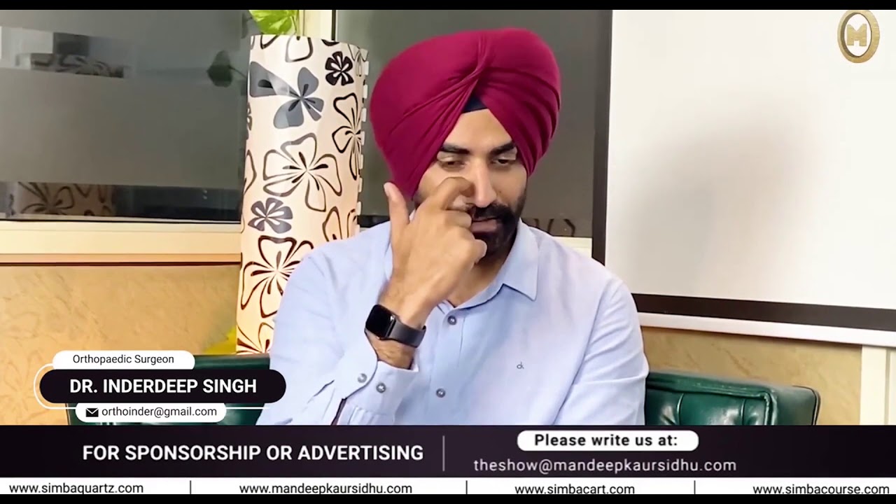 Common sports injuries | Dr. Inderdeep Singh | Mandeep Kaur Sidhu | The Mandeep Kaur Sidhu Show