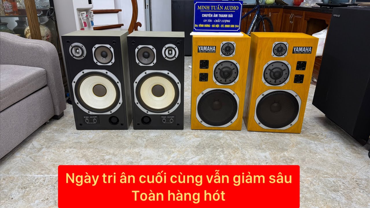 Ngày cuối cùng của đợt tri ân bên e vẫn giảm giá sâu toàn moden hay |YAMAHA NS 1000MONITOR |TRIO LS