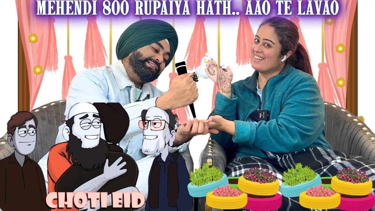 Preet Bani React to Choti Eid By Sharum Ki Sketchbook :D Choti Eid Di Kahani aam Janta di Zubani